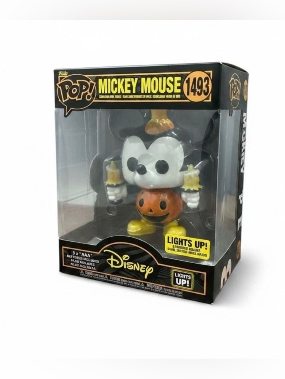 Funko Pop! Disney Mickey Mouse #1493 Halloween Collectible Vinyl Figure - Picture 2 of 9
